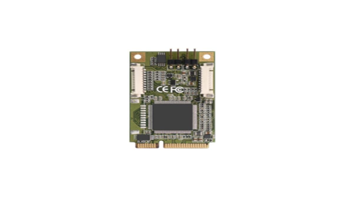 765 Advantech 8-Channel SD MiniPCIe SW Compression Video Capture Card with SDK (DVP-7041E) - Gambar 1