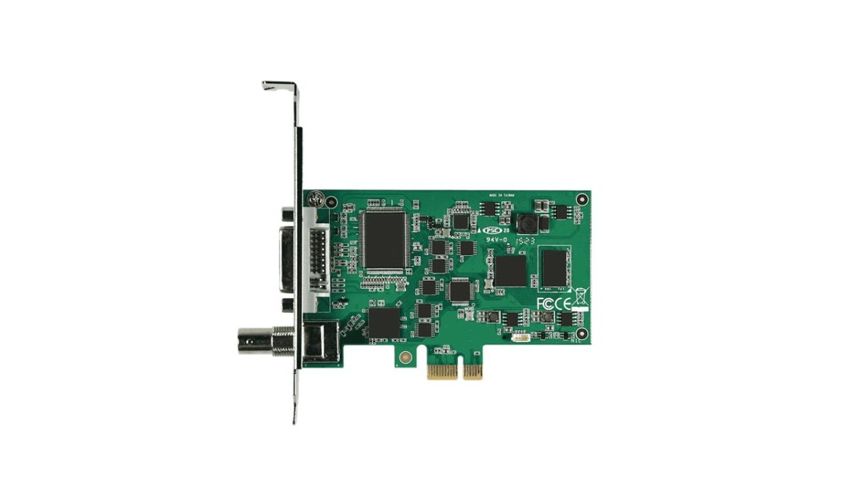 978 Advantech 1 channel HDV/SDI/CVBS/YPrPr/S-video PCIe HW (DVP-7611HE) - Gambar 1